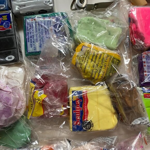 Polymer Clay Craft LOT Oven Bake Clay Sculpey - Picture 5 of 10